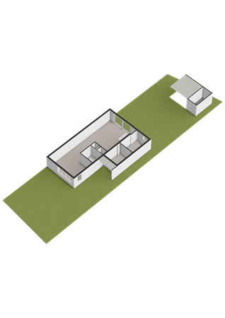 Floorplan - Willem Dreeslaan 31, 9363 ET Marum
